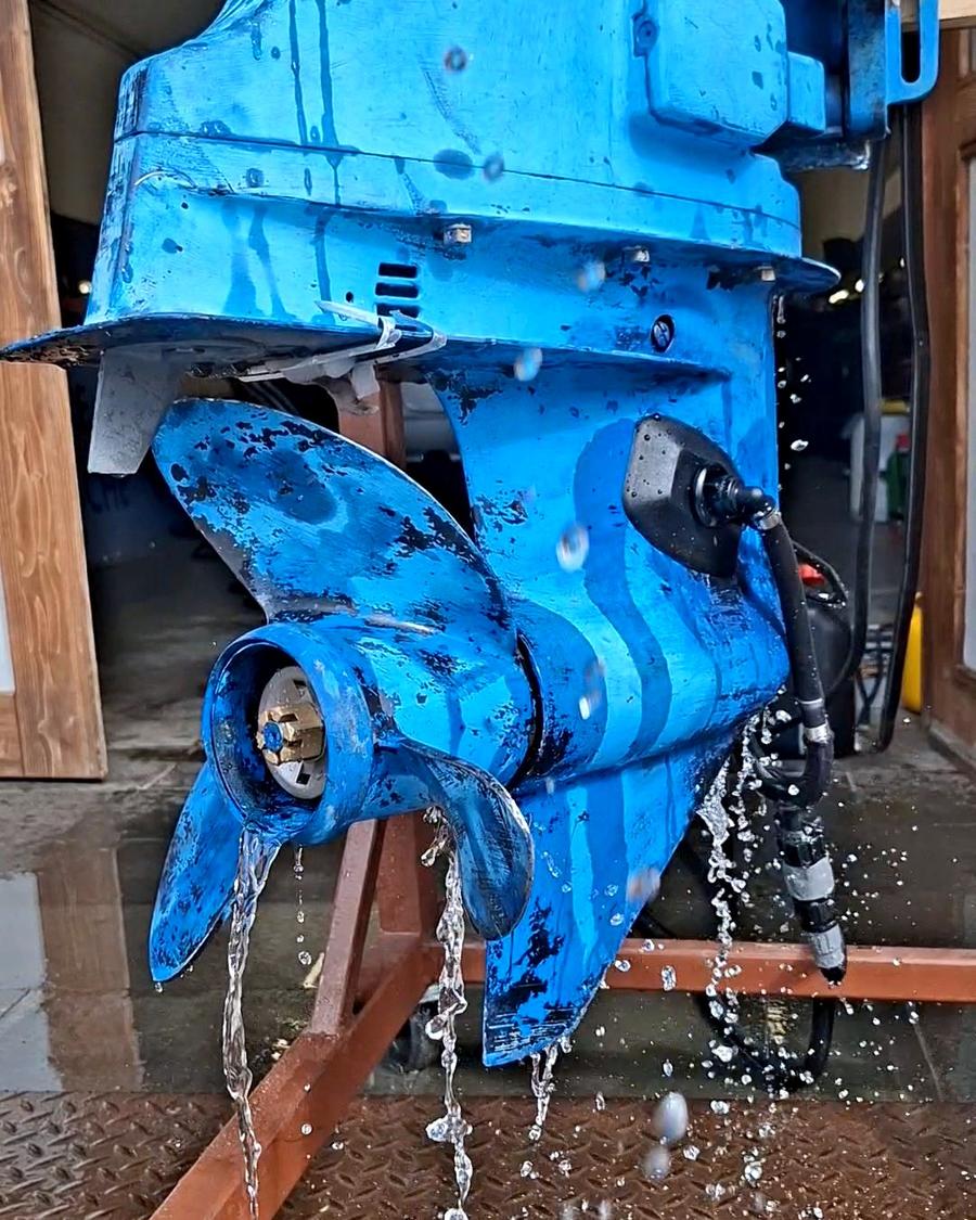 Aufbereitetes Sportboot